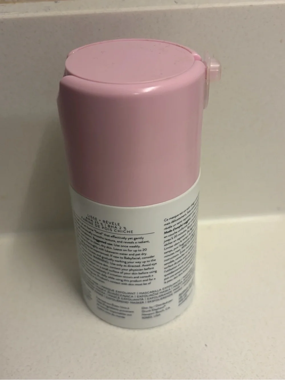Drunk Elephant T.L.C. Sukari Babyfacial - Pink & White Packaging